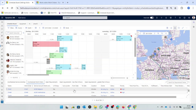 Microsoft Dynamics 365 Field Service Planning Tool